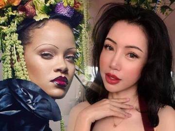 Ngôi sao hạng A này vừa học Elly Trần hay sao mà cạo lông mày cọng chỉ thế kia?