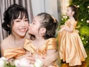 Giải trí - Cadie Mộc Trà hóa công chúa nhỏ bên mẹ Elly Trần mừng sinh nhật tròn 4 tuổi
