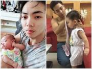 Làm mẹ - Bất ngờ với cảnh trông con mọn thay vợ đến "tàn tạ nhan sắc" của chồng trẻ Khánh Thi