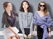 Thời trang - 4 mẫu áo sơ mi "chiều lòng" được mọi nàng công sở từ kín đáo đến gợi cảm