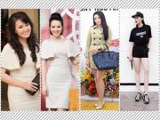 Thời trang - Nhìn ảnh Sao xưa-nay mới thấy: Gầy mặc đơn giản vẫn đẹp, béo cầu kỳ cũng dễ bị chê!