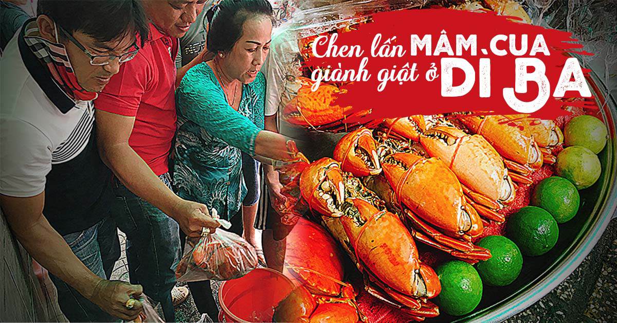 Choáng váng cảnh chen lấn giành giật mua amp;#34;mâm cua dì Baamp;#34; ở Sài Gòn, 10 phút bán 30kg - 1