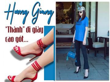 Miếng silicon dán ngực: Vũ khí bí mật của thánh đi giày cao gót Hương Giang