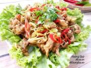 Bếp Eva - Cách làm gà xào sả ớt cay thơm tốn cơm bữa tối