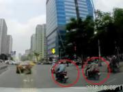 Clip Eva - Dàn cảnh cướp không thành, kẻ gian thẳng tay tát cô gái giữa ngã tư ở Hà Nội