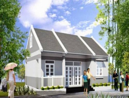 Xây nhà cực rẻ: 10 mẫu nhà cấp 4 dưới 200 triệu tiện nghi cho vợ chồng ít tiền - 18