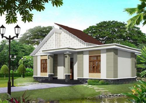 Xây nhà cực rẻ: 10 mẫu nhà cấp 4 dưới 200 triệu tiện nghi cho vợ chồng ít tiền - 6