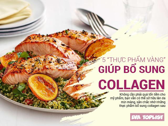 Làn da trẻ mãi không già với top 5 thực phẩm giàu collagen