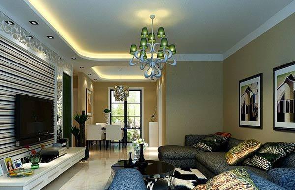 8 mau den chum phong khach dep nhat khien phong khach vua sang vua sang - 6