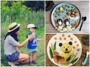 Làm mẹ - Mẹ Việt ở Pháp lên báo dày đặc vì làm món ăn cho con đẹp tới mức không nỡ ăn