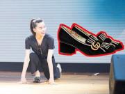 Thời trang - Chị em choáng váng vì Hồ Ngọc Hà đi tập Yoga mà vẫn mang giày cao gót