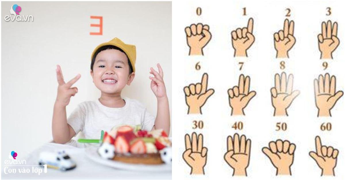 Cách dạy bé lớp 1 tính nhẩm bằng phương pháp Finger Math