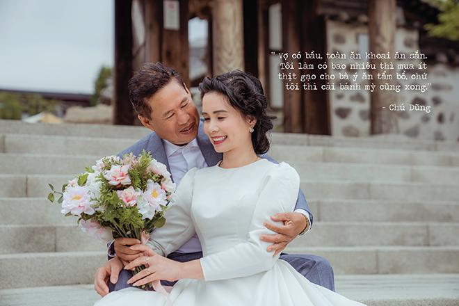 Lấy 30 năm chưa từng mặc váy cưới, chú xe ôm dốc cạn tiền đưa vợ sang Hàn chụp ảnh - 5