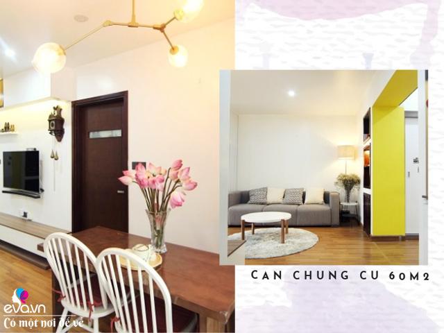 Đập bỏ tường ngăn phòng ngủ, căn hộ 60m² ở Thanh Xuân bỗng rộng rãi khiến bao người trầm trồ