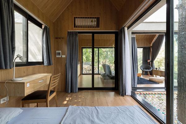 can nha go 36m² gia re giua rung thong ha noi &#34;don tim&#34; khach kho tinh vi qua nen tho - 10
