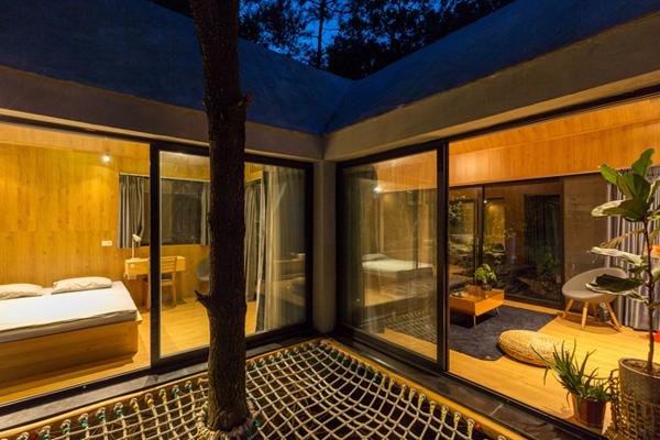 can nha go 36m² gia re giua rung thong ha noi &#34;don tim&#34; khach kho tinh vi qua nen tho - 14