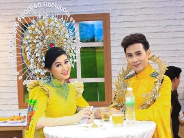 Con gái NSND Thanh Tòng và Nguyên Vũ gây choáng khi diện đồ lấn át cả thí sinh chung kết