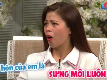 Lần đầu hôn nhau, chàng trai quá hấp tấp khiến môi bạn gái sưng vù