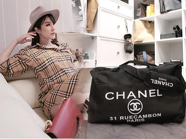 Túi đi đẻ cũng chọn túi của Chanel, Diệp Lâm Anh chính là bà bầu sành điệu nhất Vbiz