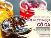 Sức khỏe - 5 tác hại cực nguy hiểm của nước ngọt có ga