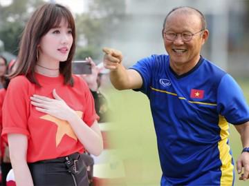 Hari Won tự hào nhất về "đồng hương" Park Hang Seo sau chiến thắng lịch sử của Việt Nam