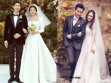 Cuộc đua váy cưới của người đẹp châu Á: chốt hạ, sao Trung chịu chi nhất với giá 900 tỷ