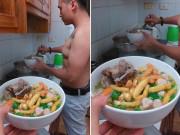 Bếp Eva - Vợ trẻ khoe đồ ăn chồng nấu, chị em lại nức nở "xin link làm quen" vì một điều khác