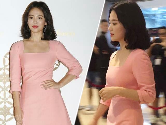 Song Hye Kyo bị nhiếp ảnh dìm hàng, ảnh do fan chụp đẹp như nữ thần