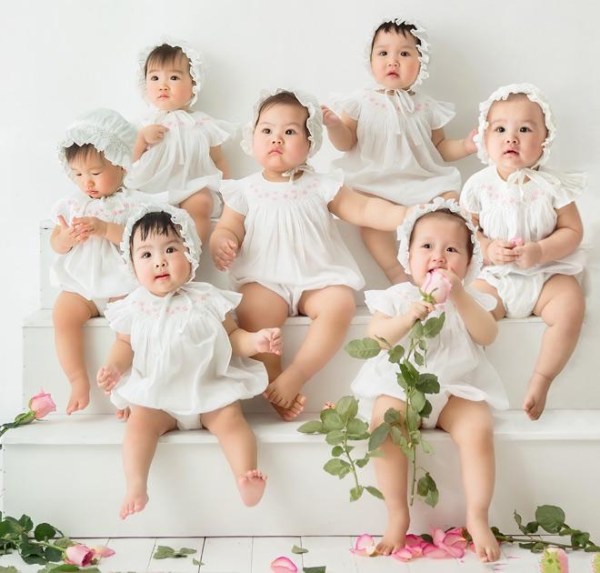 anh thoi noi cua 7 be gai ha noi khien me bim sua ngan ngo vi qua dang yeu - 2