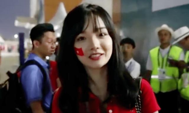 nu co dong vien viet nam gay "sot" vi qua xinh xan khi tra loi phong van dai han quoc - 1