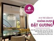 Clip Eva - 4 vị trí treo gương trong nhà "phạm" đại kỵ trong phong thủy