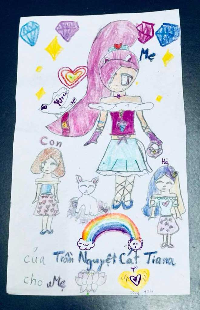 sao viet 24h: nu danh hai thuy nga xuc dong nghen ngao voi mon qua cua con gai 7 tuoi - 4