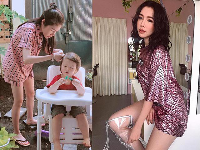 Ở nhà chăm con, Thu Minh, Ốc Thanh Vân như sen nhưng Hà Hồ, Hà Tăng thì khác hẳn