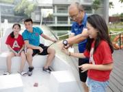 Yêu con - Danh tính bé Việt "quyền lực" được HLV Park dạy câu cá, đi thuyền với Bùi Tiến Dũng ở Indonesia