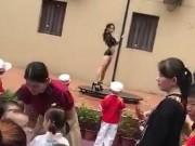 Tin tức - Bất bình trước cảnh trường mẫu giáo mừng khai giảng bằng... múa cột