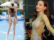 Thời trang - Những thiết kế hở gần hết da thịt khiến người xem ái ngại của Hồ Ngọc Hà