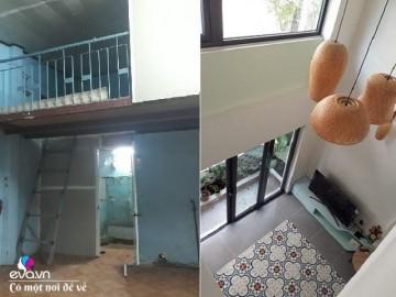 Chán cảnh nhà thuê xập xệ, 2 vợ chồng cải tạo ngôi nhà thành “thiên đường” chỉ với 350 triệu