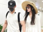 Giải trí - Sự thật bức ảnh Phạm Băng Băng nắm tay Lý Thần tại sân bay giữa bê bối đi tị nạn
