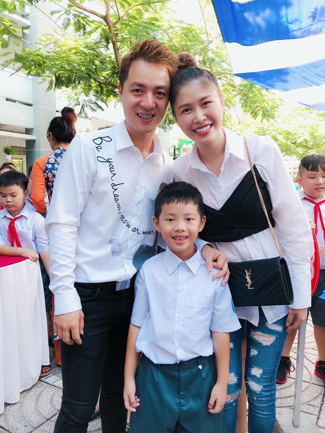 Con của Ly Kute, Đăng Khôi đáng yêu khai giảng, xúc động lý do Cát Phượng không đưa con đi - 4