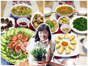 Mẹ “khó tính” nấu món nào cũng phải ngon, phải đẹp khiến chồng con quên luôn cơm hàng