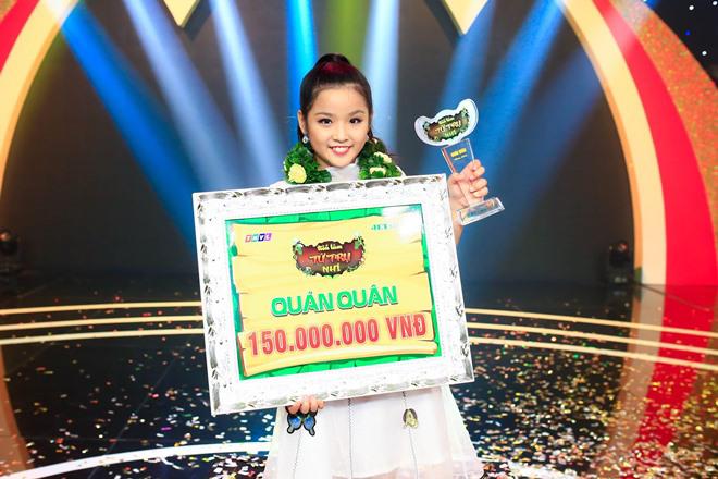 amp;#34;Tiểu hoa khôiamp;#34; 11 tuổi khiến Ốc Thanh Vân - Đại Nghĩa nể phục đoạt ngôi Quán quân - 1