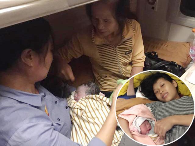 Mẹ đẻ rơi trên tàu đang leo đèo Hải Vân, dân mạng lập tức gợi ý tên con cực độc
