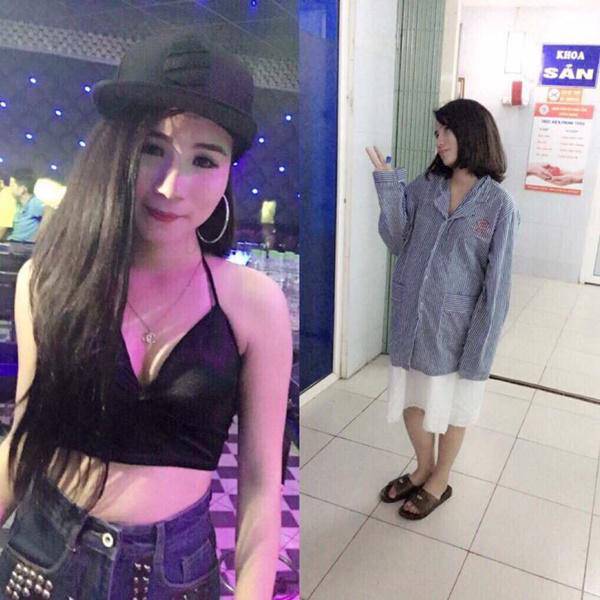 me tre dang anh luc cuoi va ngay sap di de, dan mang giat minh 
