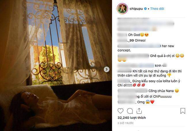 Chipu ngầm khẳng định đã amp;#34;thoát kiếp hotgirlamp;#34; khi tung bộ ảnh không nội y lộ vòng 1 gây sốc - 1