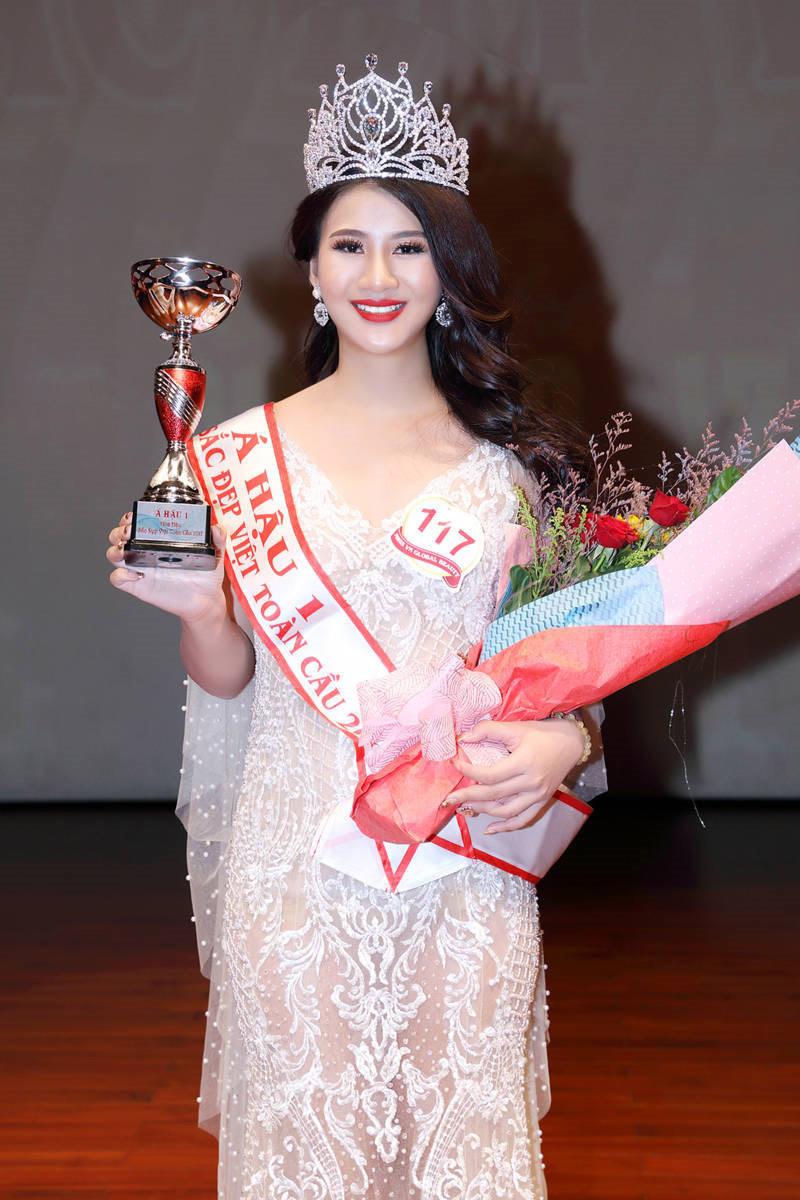 nhan sac va cuoc song cua a hau thai my linh sau dang quang: khong it lan bi &#34;ga gam&#34; - 1