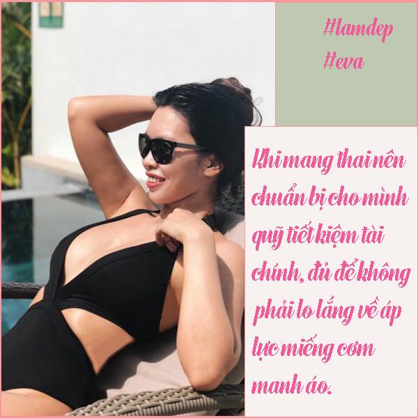 Đập tan định kiến amp;#34;mẹ bỉmamp;#34;, Hà Anh đốt mắt với hình ảnh diện bikini sau 2 tháng sinh con - 6