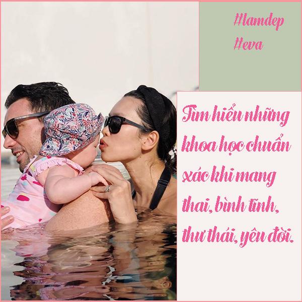 Đập tan định kiến amp;#34;mẹ bỉmamp;#34;, Hà Anh đốt mắt với hình ảnh diện bikini sau 2 tháng sinh con - 7