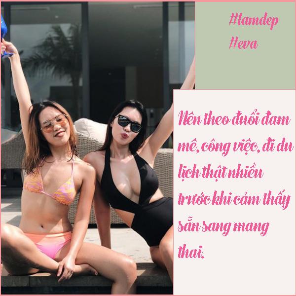 Đập tan định kiến amp;#34;mẹ bỉmamp;#34;, Hà Anh đốt mắt với hình ảnh diện bikini sau 2 tháng sinh con - 9