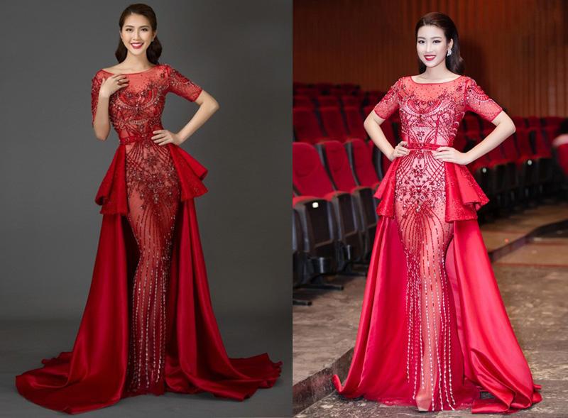 Vượt mặt Phạm Hương, Đỗ Mỹ Linh trở thành nàng Hậu đụng hàng nhiều nhất Vbiz - 12