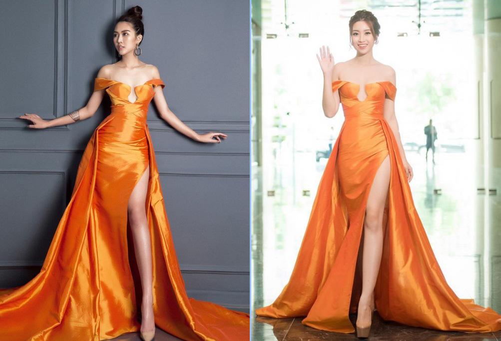 Vượt mặt Phạm Hương, Đỗ Mỹ Linh trở thành nàng Hậu đụng hàng nhiều nhất Vbiz - 13